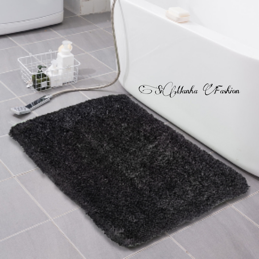 walensee Walensee Bathroom Rug, Non Slip Bath Mat (16 x 24, Grey