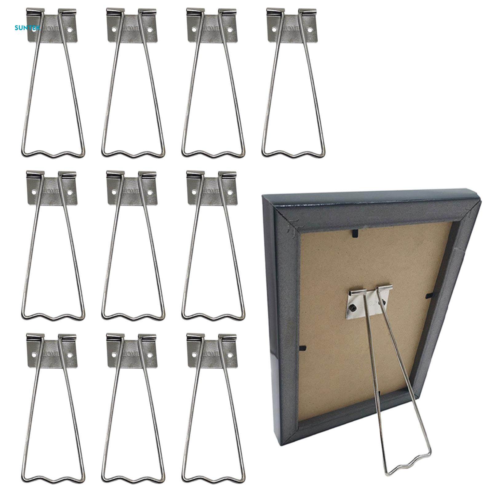 10Pcs Photo Frame Easel Back Stand Picture Frame Stands Backboard Holder. 