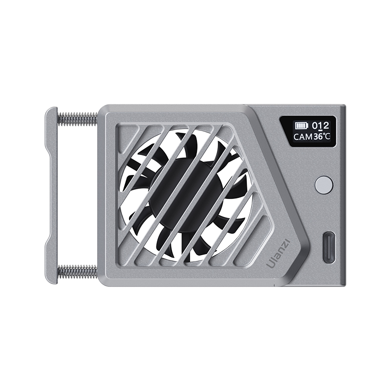 Ulanzi CA25 Camera Cooling System New Version Heat Sink Cooling Fan for Sony Canon FUJIFILM Nikon ZV-E1 FX30 A7M4 R8 R7 R6 XT4. 