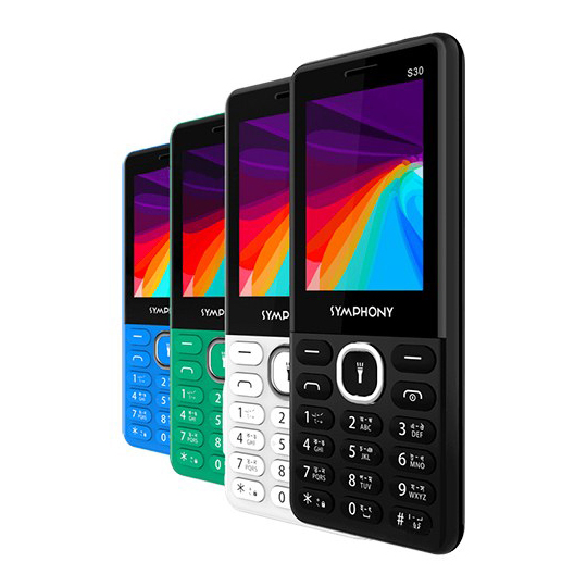 Symphony S30 Dual Nano SIM Connectivity 2G  Battery 1000mAh Li-ion Feature Phone  Mobile Phone - Official. 