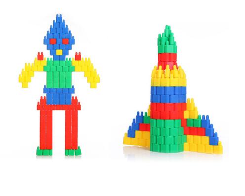 100Pcs Assembling Toy Kid To Develop Intelligence To Insert Blocks Bullet Building Block Toy Educational Toy Bulk Child Gift ZXH. 