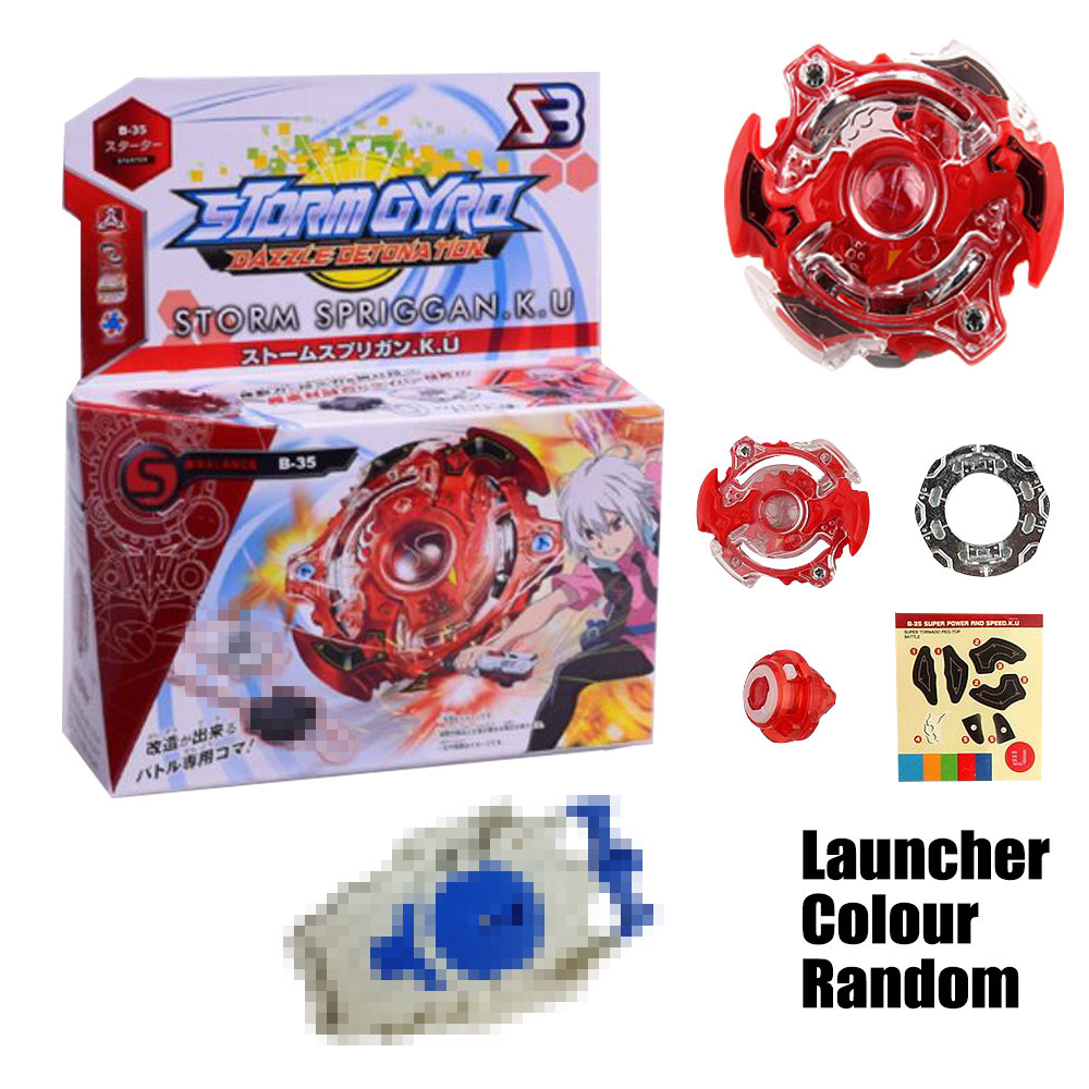 B-X TOUPIE BURST BEYBLADE Spinning Top B-34 starter Victory Valkyrie .B.V WITH LAUNCHER DROP SHOPPING. 