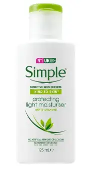 protecting light moisturiser simple