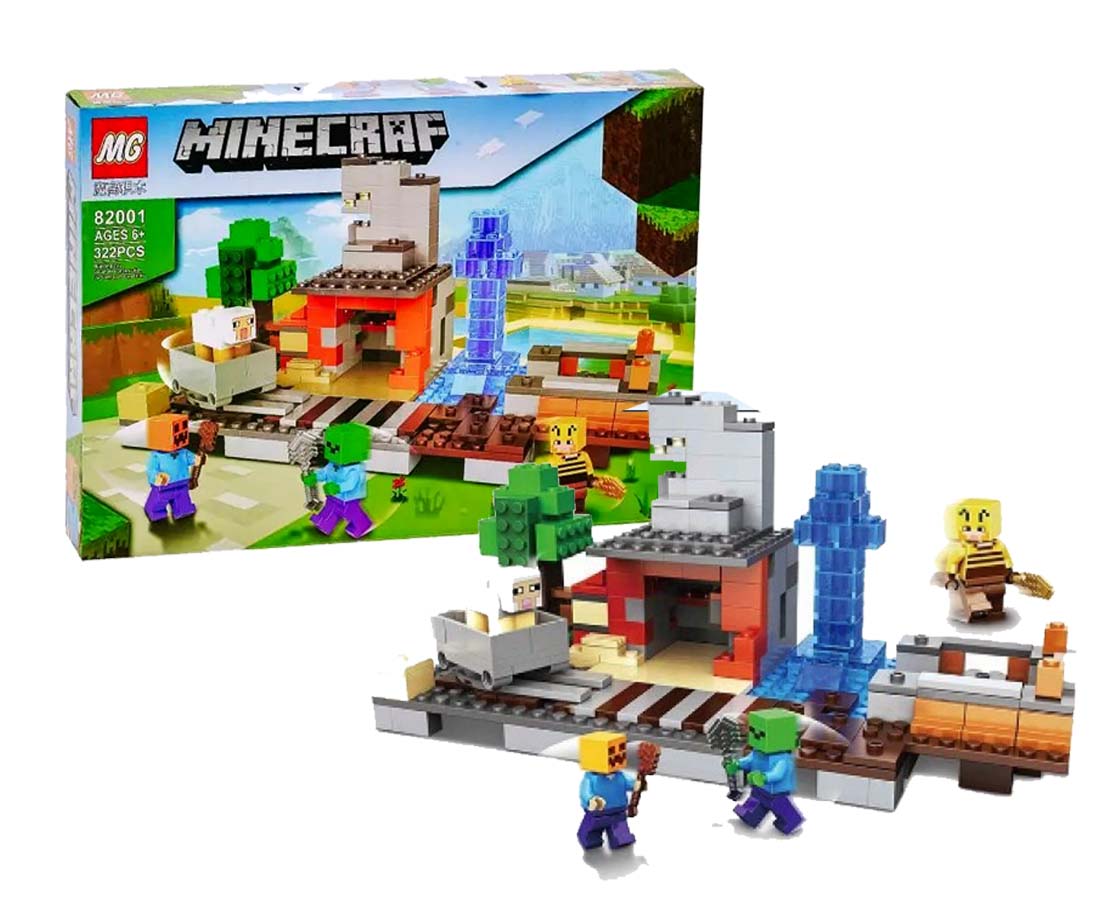 322 Pcs Minecraft Building Block -82001. 