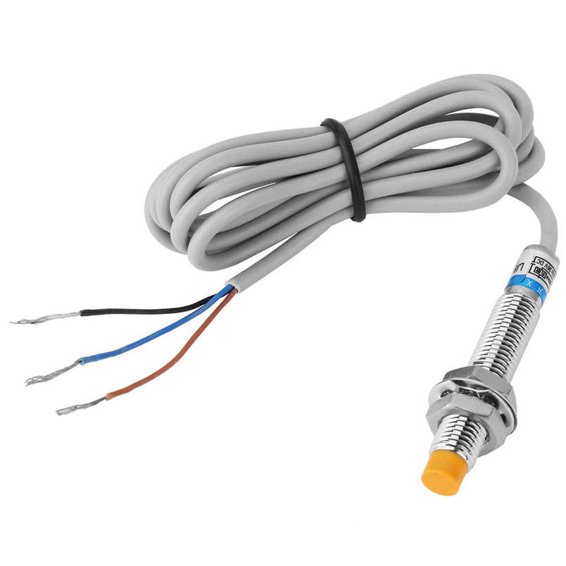 Nickel Plated Brass LJ8A3-2-Z/BX Inductive Proximity Sensor Switch DC12-24V. 