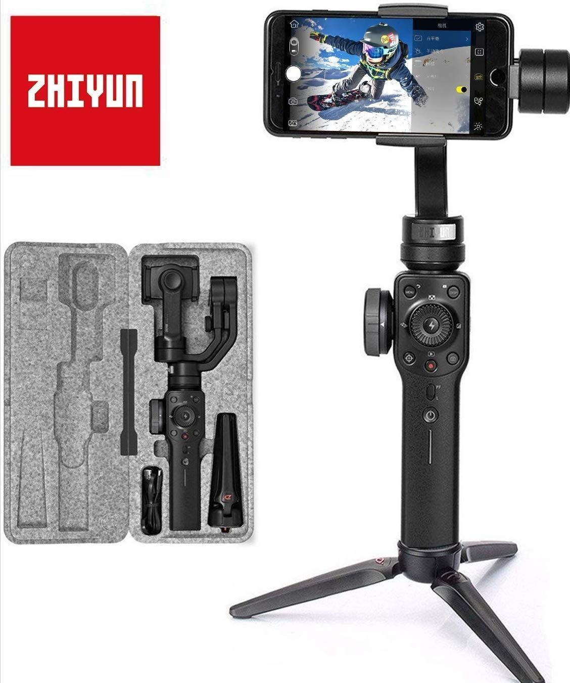 Zhiyun Smooth 4 3-axis Handheld Gimbal. 