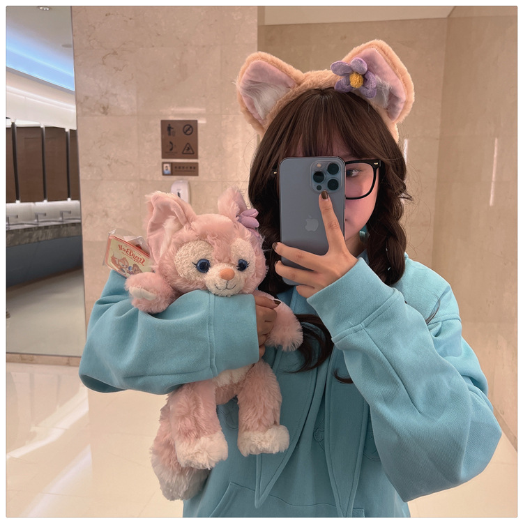 Lina Belle Headband ~ Cute Plush Cartoon Headband Internet Celebrity 2022 Autumn and Winter New Pressed Hairpin for Women