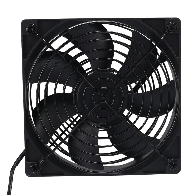 120Mm 5V USB Powered PC Router Fans With Speed Controller High Airflow Cooling Fan For Router Modem Receiver. 