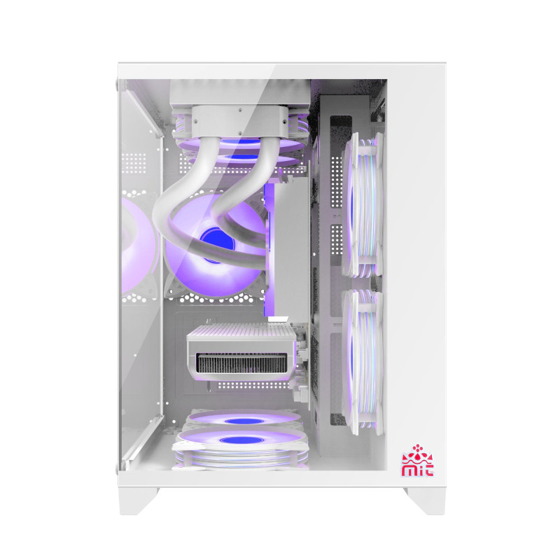 Monarch X5 Desktop Gaming Case (White). 