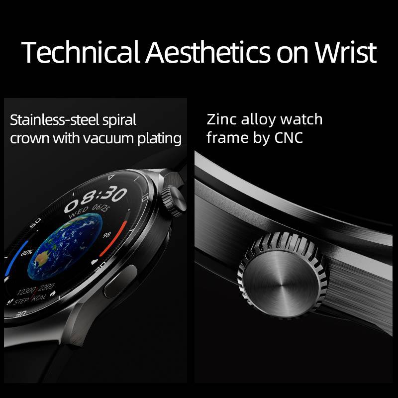 QCY GT 2 Smart Watch Retina Amoled Display. 