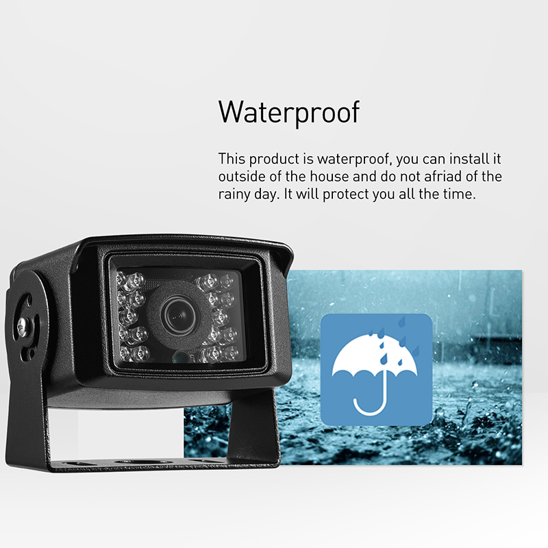 Revotech Mini Outdoor Waterproof IP Camera 3MP POE UltraHD Security Camera 10M IR Night Vision Motion Detection Smart Phone/PC. 