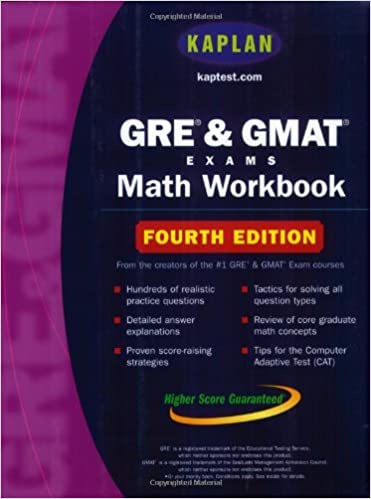 Kaplan Gre & Gmat Exams Math Workbook. 