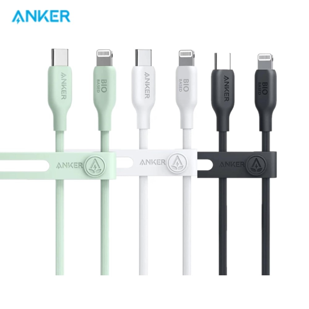 Anker USB-C to Lightning Cable, Anker 541 Cable , MFi Certified, Bio-Based Fast Charging Cable for iPhone 14/13 Pro/12. 