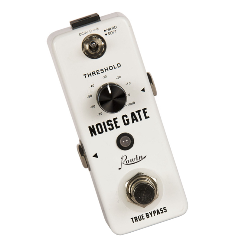 Rowin Noise Gate Guitar Pedal Guitar Effect Noise Reduction Effect for Electric Guitar Hard Soft Modes. 