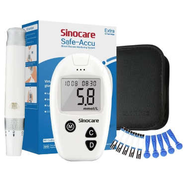 Accurate Check SHC BG202 Blood Glucose Monitoring Diabetes Machine. 