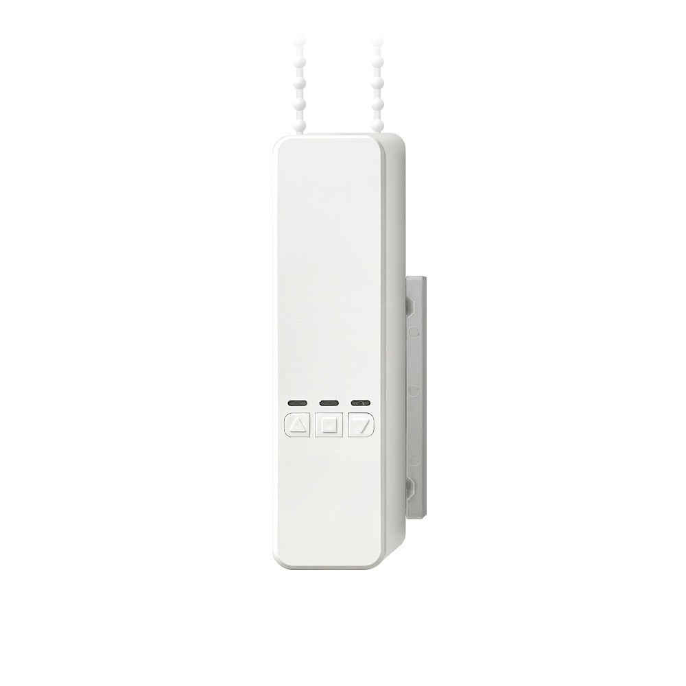 Tuya WiFi Intelligent Pull Bead Curtain Motor Electric Roller Blinds Driver Automatic Opener Support APP/Voive/Remote Control Timer Setup Percentage Control Compatible with Alexa Google Assistant-eu. 