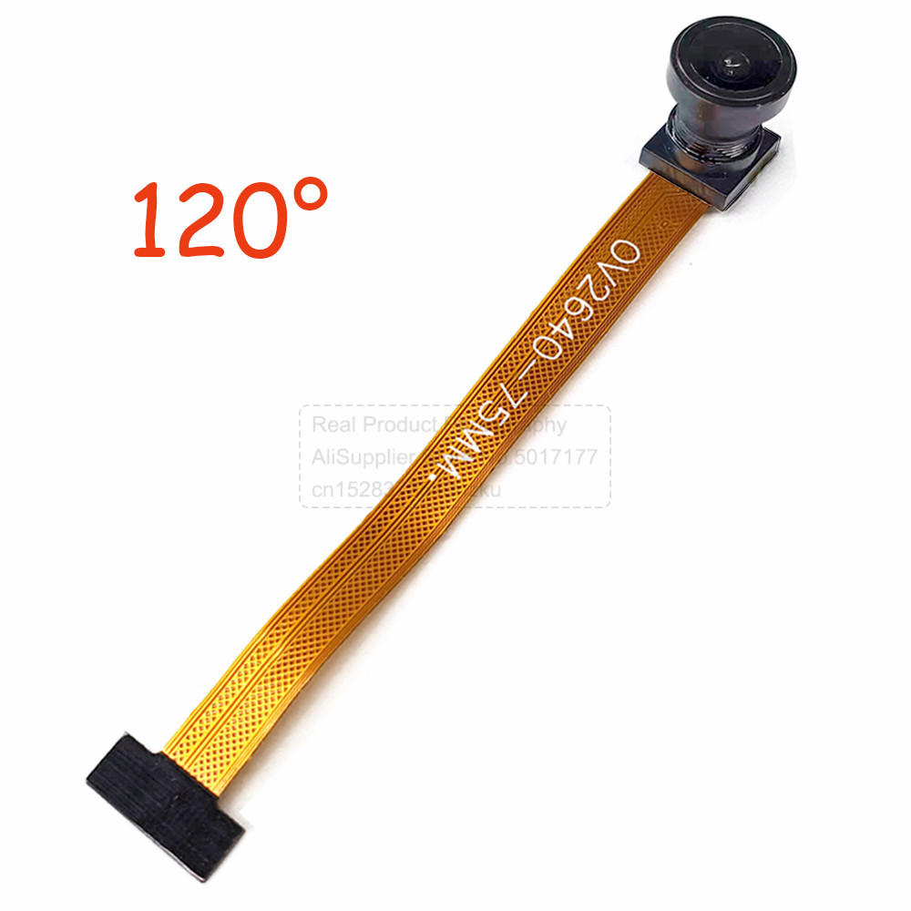OV2640 CAM Camera Module for ESP32 CAM Camera Module 66 120 160 Degree 650nm 850nm Night Vision 24PIN 0.5MM Pitch 75MM 1632*1232. 