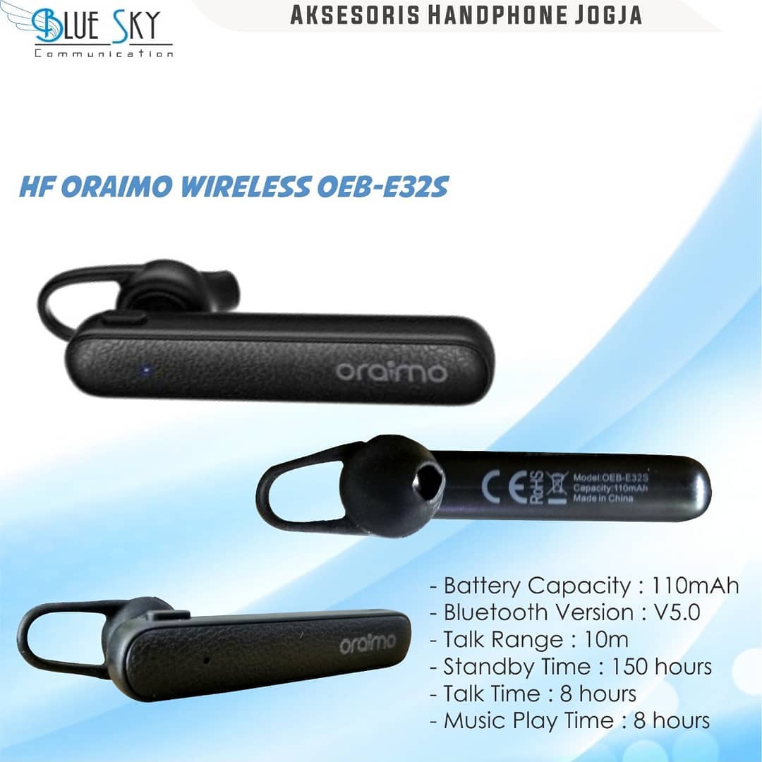 Oraimo OEB-E32S In-ear Bluetooth 