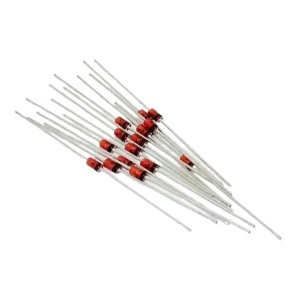 25Pcs- 4148 1/2Watt Zener Diode 0.5W 1/2W 1N4148 Through Hole Voltage Regulator Zener Diodes DO-35 DIP Values Assortment Kit For Electronics Circuitry & Parts. 