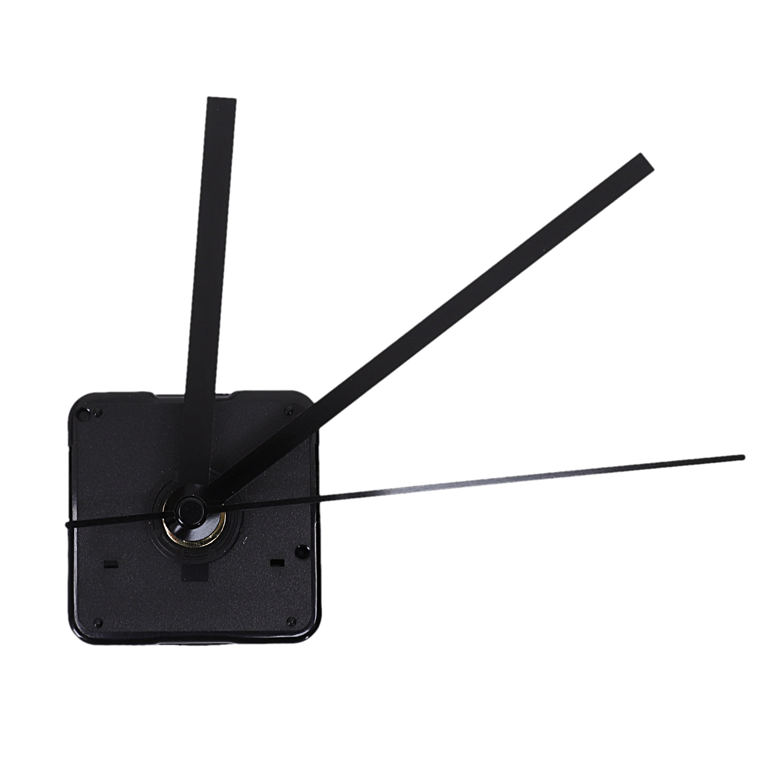 2Pcs Clock Mechanism Diy Kit Mechanism for Clock Parts Wall Clock Quartz Hour Minute Hand Quartz Clock Movement Home Decoration - Black & Black + Gold - Black & gold & black. 