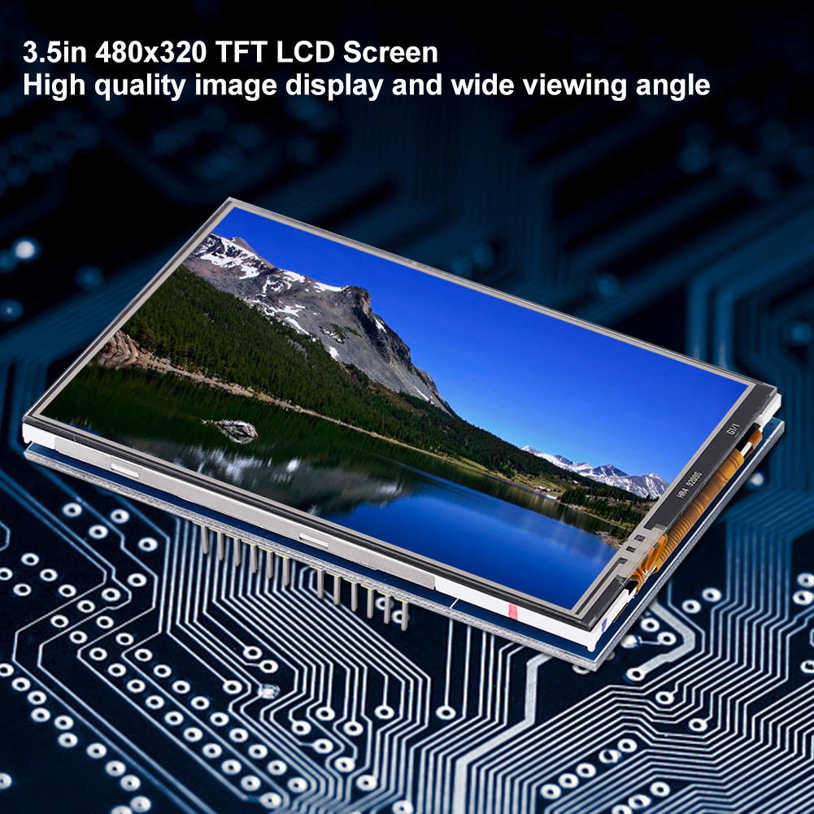 3.5 Inch TFT LCD Screen Module 480 x 320 For Arduino MEGA 2560 R3 Board IDS. 