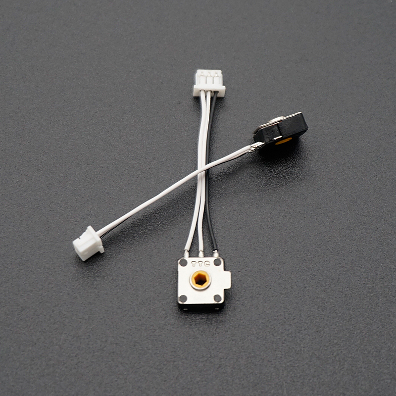 2Pcs TTC Yellow Core Encoder Decoder for Razer Mamba Tournament Edition MAMBA Elite Wireless Viper Wired ROG Mouse Wheel Encoder. 