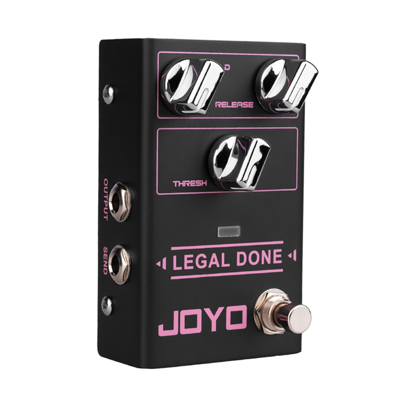 JOYO R-23 LEGAL DONE Noise Gate Pedal + Noise Reduction Circuit Support 2-Wire 4-Wire Connection. 