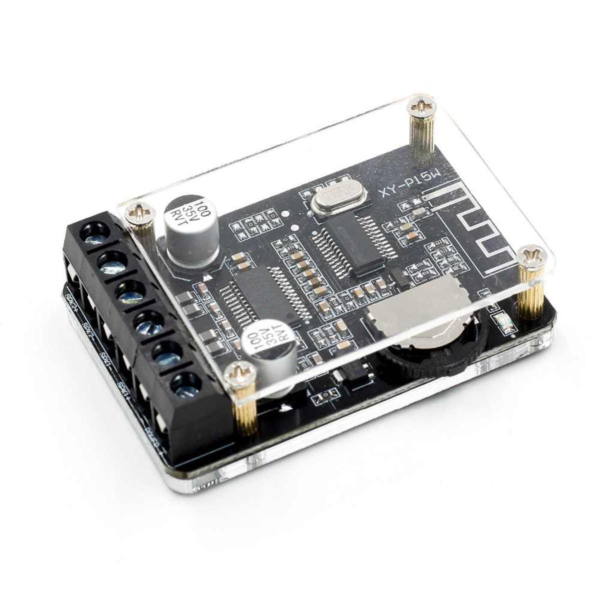 Bluetooth 5.0 Stereo 30W+30W Audio Power Amplifier Board XY-P15W - Powerful Stereo Audio Power Amplifier Board with Bluetooth 5.0 Connectivity
