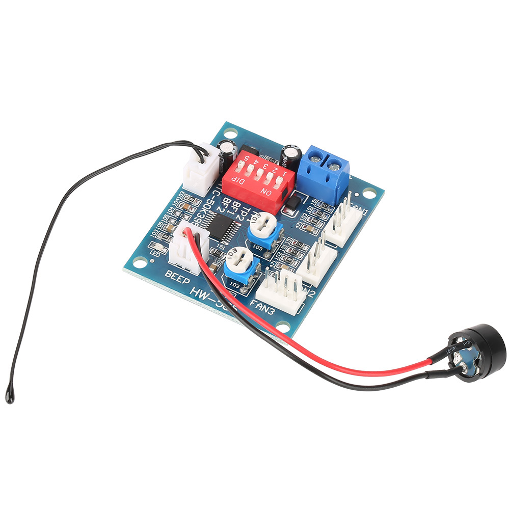 Accurate temperature setting PC fan controller speed automatic control for computer CPU Intel. 