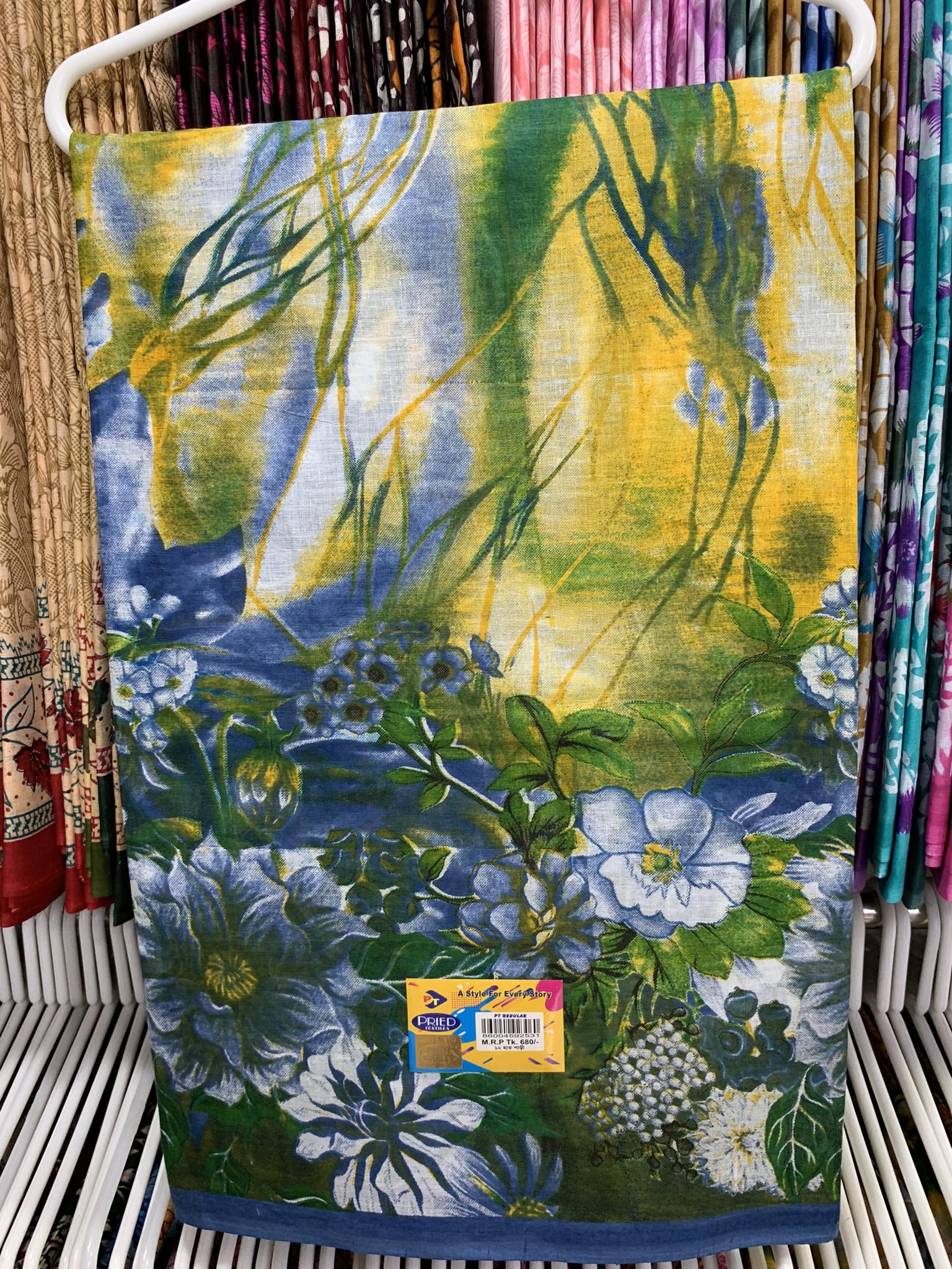 Print Saree/Pure Cotton/ Comfortble - Sharee For Women - Sari - Sari