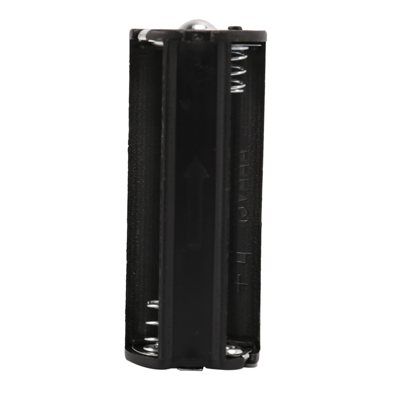 12Pcs Black Battery Holder for 3 x 1.5V AAA Batteries Flashlight Torch