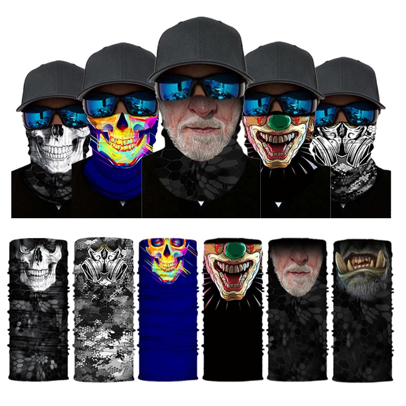Neck Gaiter Face Mask Sport Seamless Bandana Buffs Motorcycle Balaclava Cycling Face Shield Face Cover Scarf Climbing Hiking. 