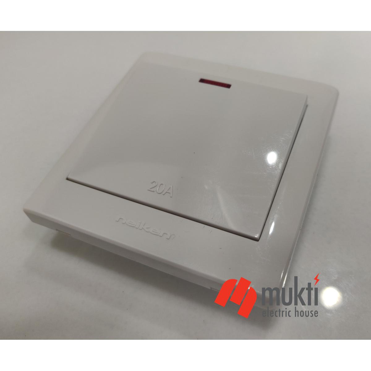 neiken Made in Malaysia DP 20A Socket with Switch Geyser Water Heater