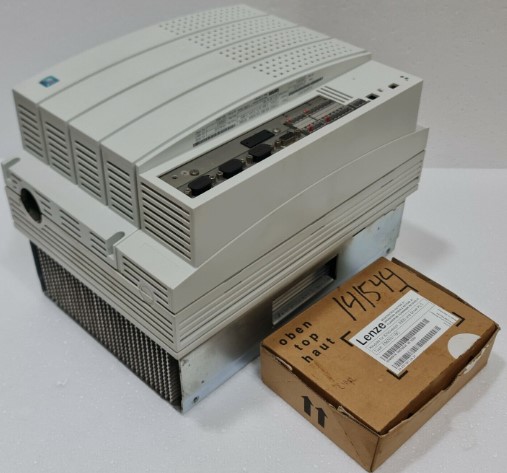 LENZE EVS9328-ES 9300 SERVO INVERTER 0-480Hz 44.7A w/ EMZ9371BC KEYPAD XT