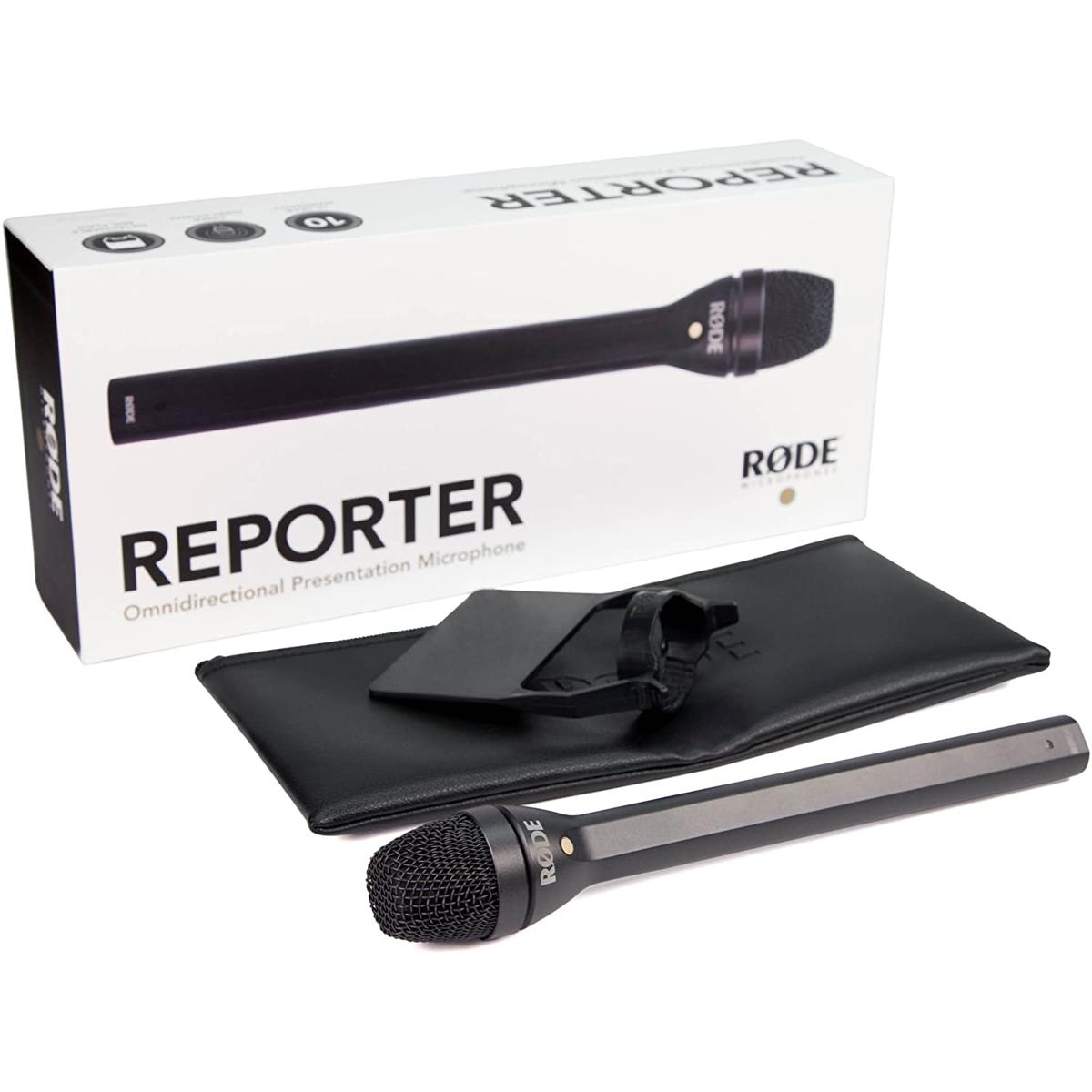 Rode Reporter  Dynamic Interview Microphone. 