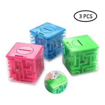 Money Maze Puzzle Box Money Holder Puzzle For Kids And Adults Birthday Random Color - 