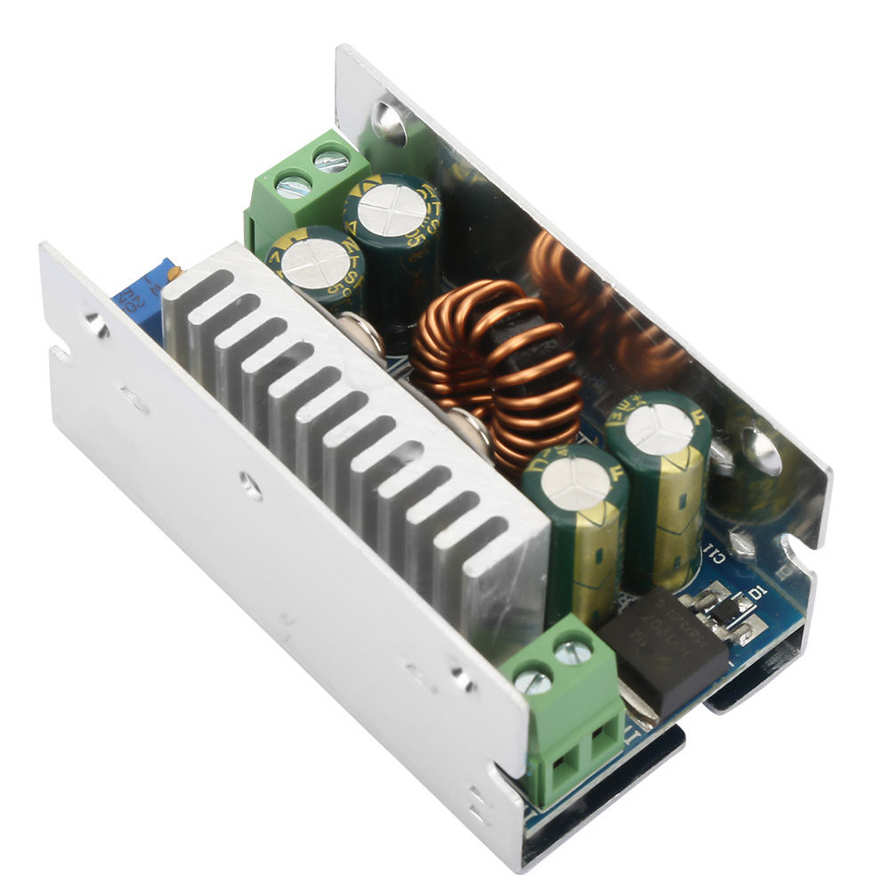 200W 15A DC-DC 8-60V to 1-35V Non-isolated Variable Buck Module + Aluminum. 