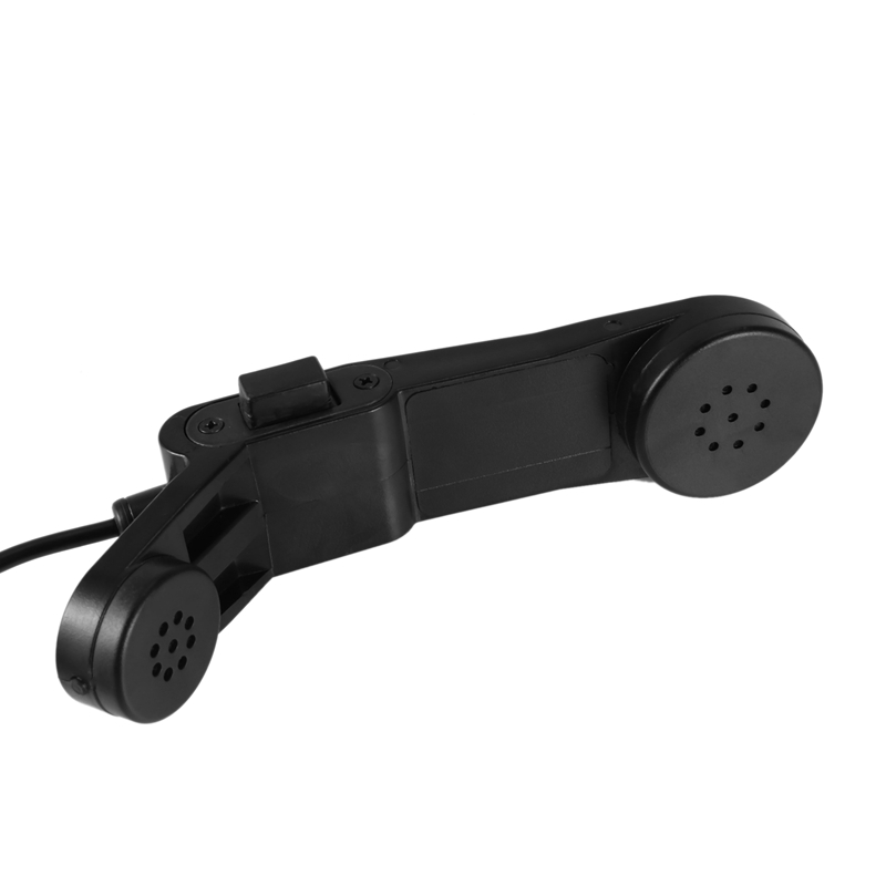 H250 Handheld Speaker Microphone PTT For Baofeng UV-5R 5X UV-GT-DM-5R Plus TYT Retevis Two-Way Radio. 