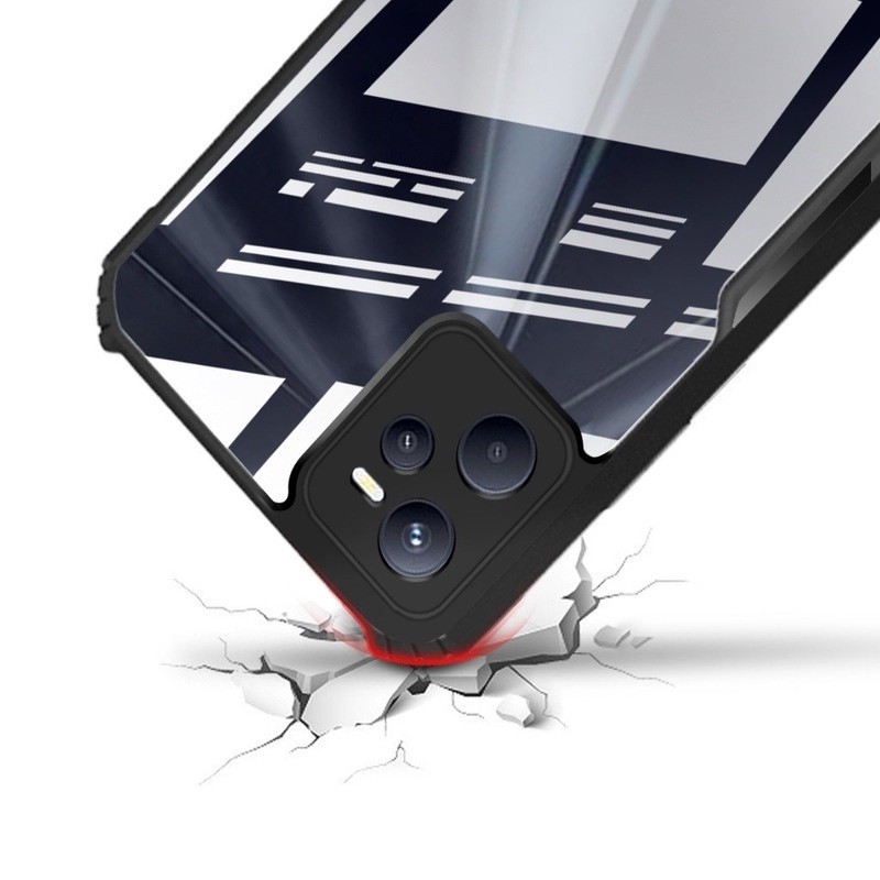 Itel S24 4G Shockproof Phone Case for itel RS4 P55 A70 4 in 1 Camera Lens Glass Screen Protector and Mobile phone holder. 