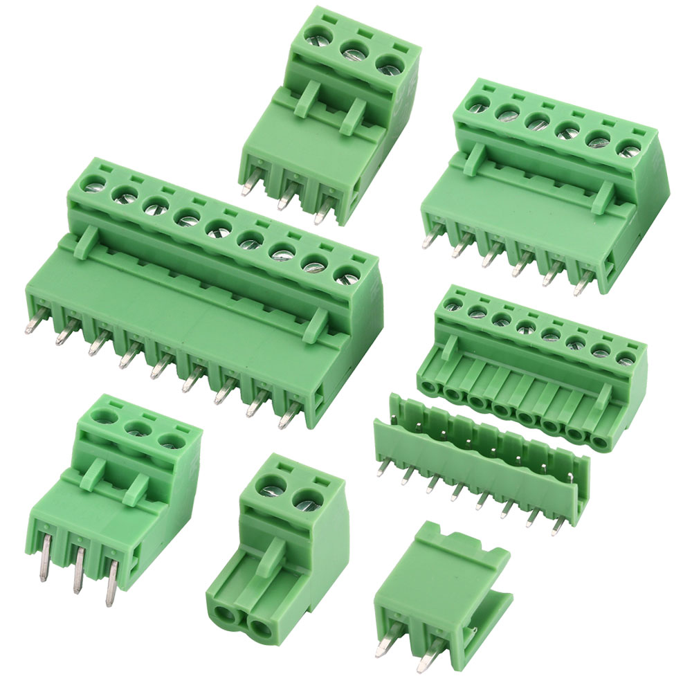 15EDG KF2EDG 2.54mm 3.5mm 3.81mm 5.08mm Screw Terminal Bloceisure time k 2 3 4 5-16Pin Male Plug Socket Pin Header Wire Connector. 