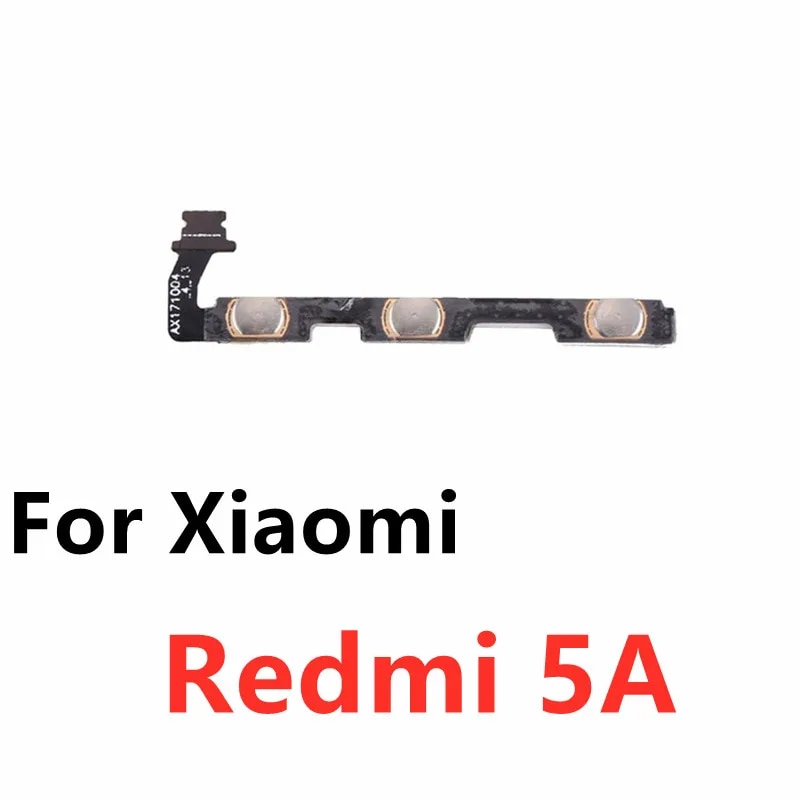 Power Volume Button On Off Button Flex Cable For Xiaomi Redmi 3X 3 3S 4X 4A 5 Plus Note 5 5A 2 4 3 Pro Special Edition 4X Global. 