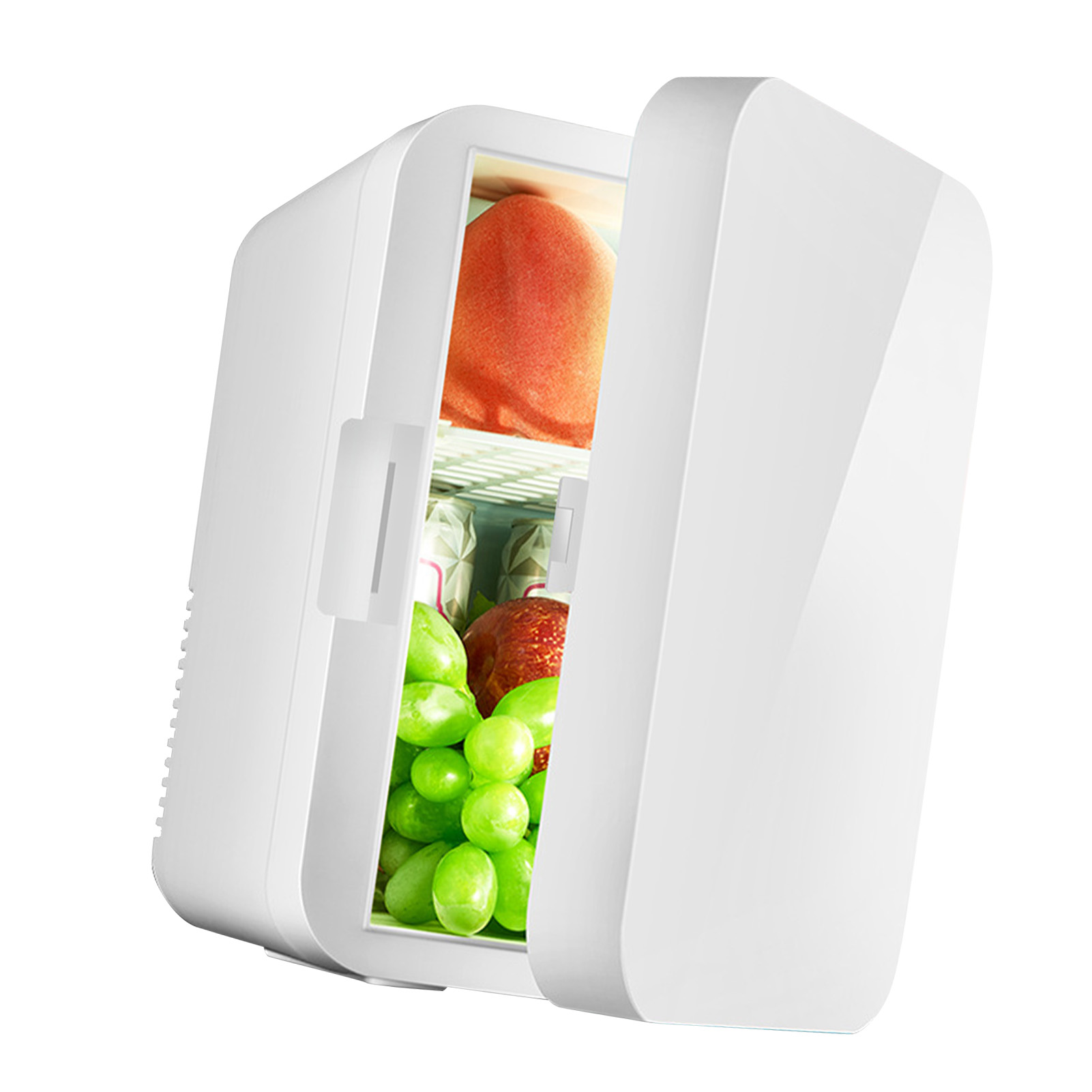 Compact refrigerator small refrigerator door refrigerator and freezer 8L mini refrigerator stylish space saving multiparterpus single door mini fridge. 