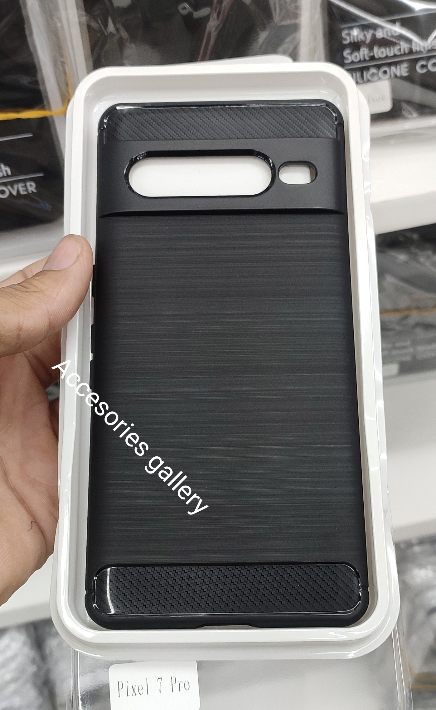 For Google Pixel 7 Pro Spigen Rugged Armor soft Silicone Case. 