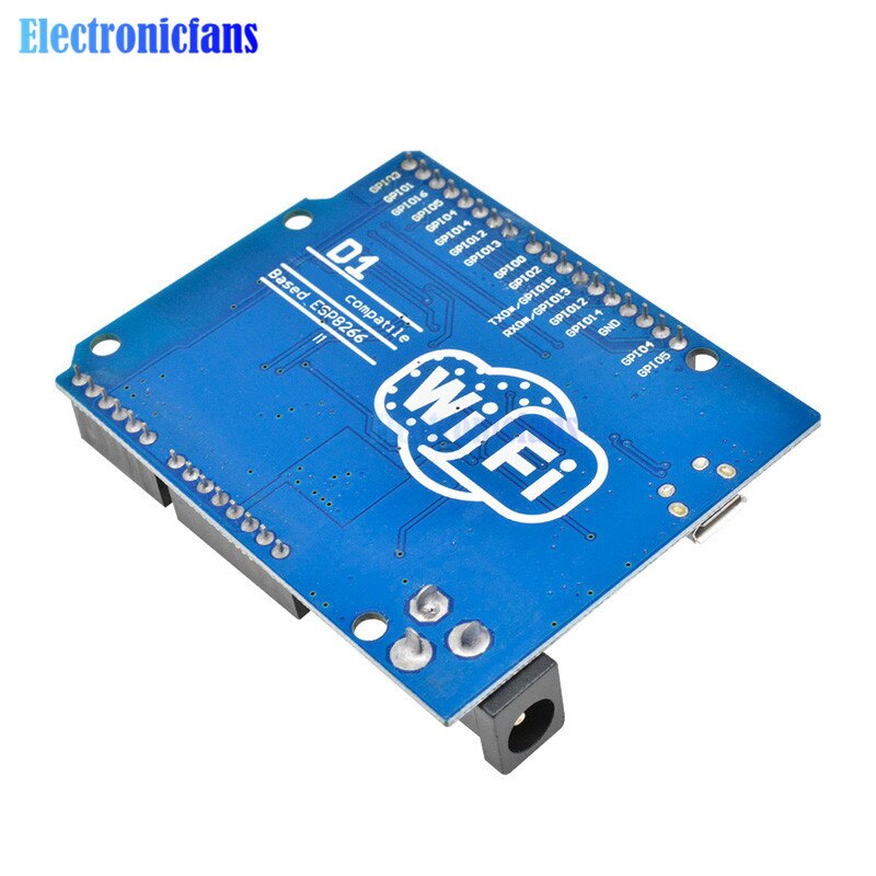 【happy one】WeMos D1 WiFi Shield Based ESP8266 ESP8266EX For Arduino IDE 3.3V/5V Support OTA Wireless Upload. 