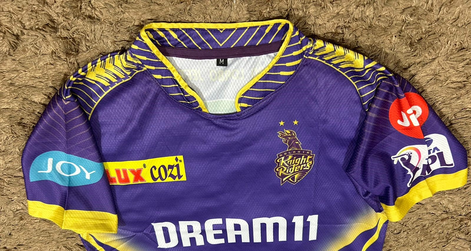 Purple Kkr Replica Jersey The Souled Store Violet And Yellow