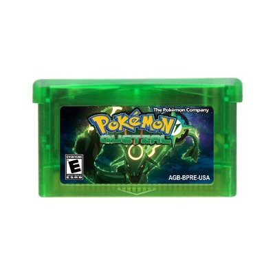 Pokemon Quetzal The Latest Version GBA Game Cartridge 32 Bit Video Game Console Card Rom Hack English