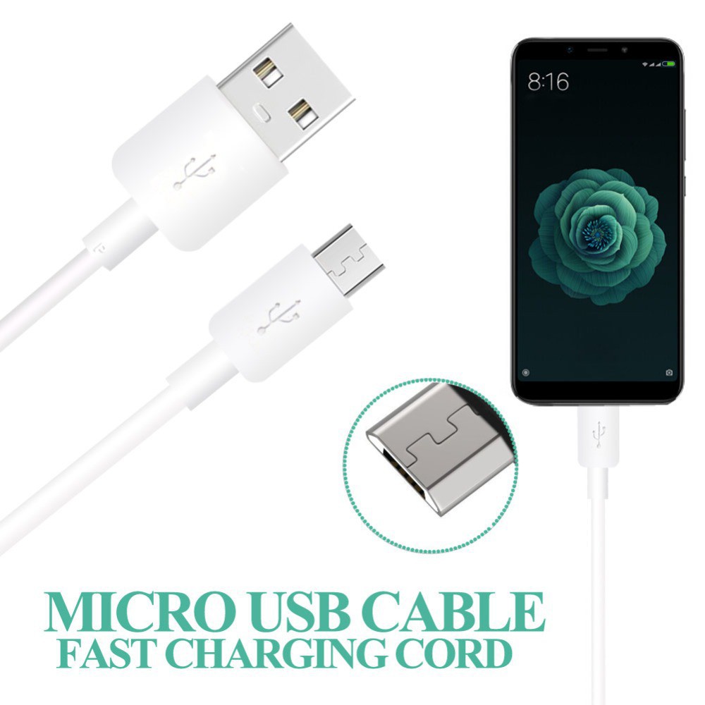HUAWEI Fast Charger 2.4A nova3i FAST charger 5v 9V fast USB cable for android 2A Micro USB Charging Cable. 