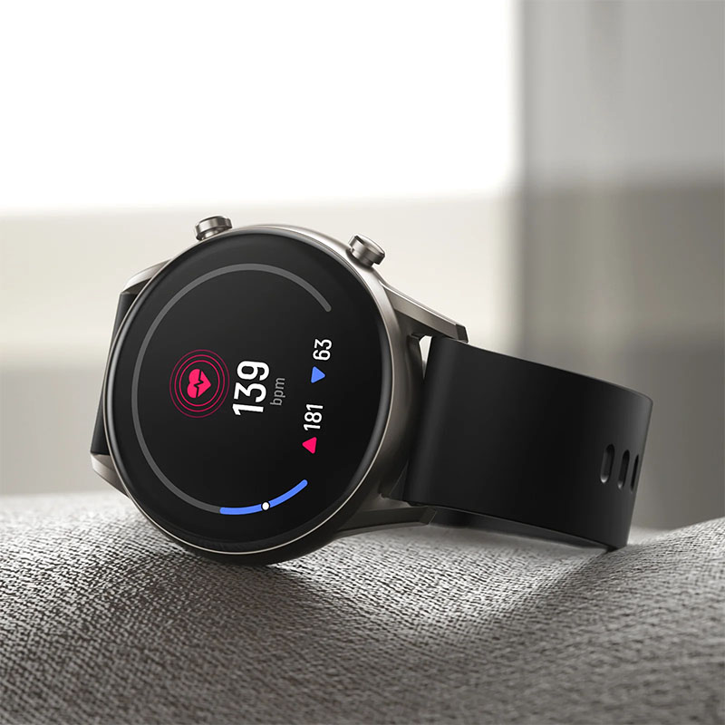 Haylou RT2 LS10  HD LCD Smart watch with SPO2 Xiaomi sub brand- black. 
