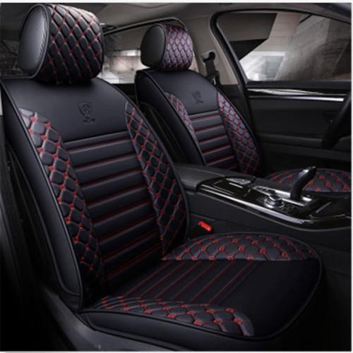 Universal Car Seat Covers Front Rear Head Rests Full Set Auto Seat Cover