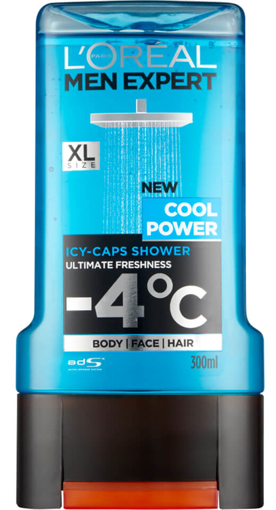 L'Oreal Men Expert Cool Power Ultimate Freshness Shower Gel 300ml